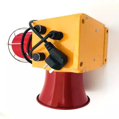 旋轉(zhuǎn)式警示燈LTE-1101J/220V報警器、一體化聲光信源指示器XDT-M-135FTY皮帶警鈴廠家